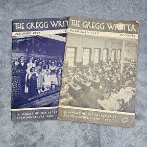The Gregg Writer January & February 1937 Magazine